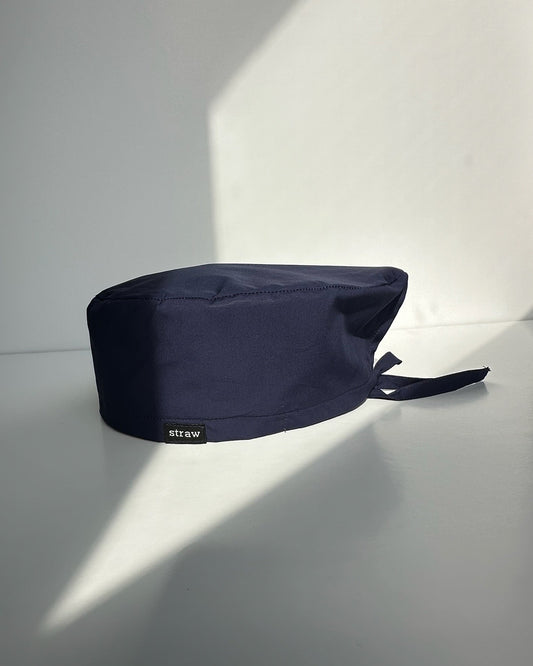 Bonnet de bloc opératoire doublé de satin